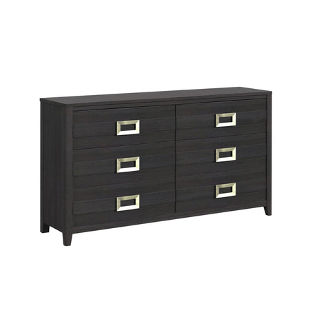  Elements International Tobias B-15990-8-DR 6-Drawer Dresser IMAGE 1