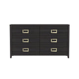  Elements International Tobias B-15990-8-DR 6-Drawer Dresser IMAGE 2