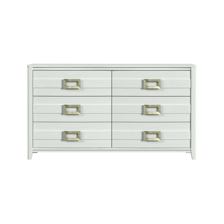  Elements International Tobias B-15990-7-DR 6-Drawer Dresser IMAGE 2