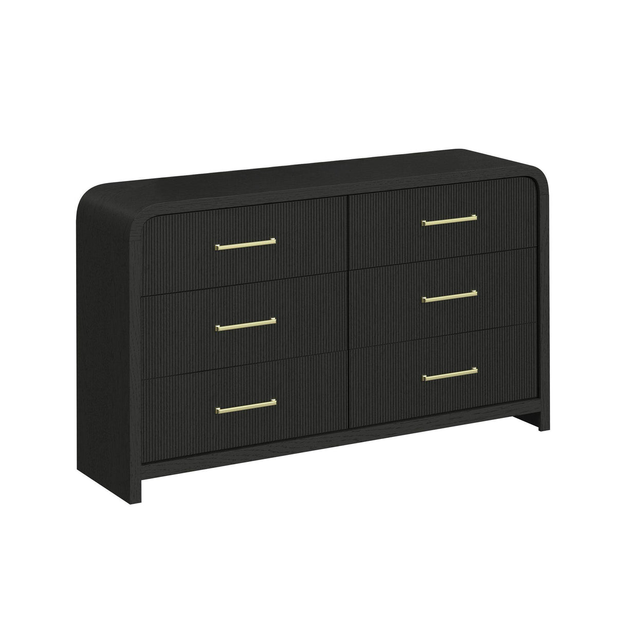  Elements International Ridgemont B-14440-8W-DR 6-Drawer Dresser IMAGE 1