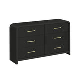  Elements International Ridgemont B-14440-8W-DR 6-Drawer Dresser IMAGE 1