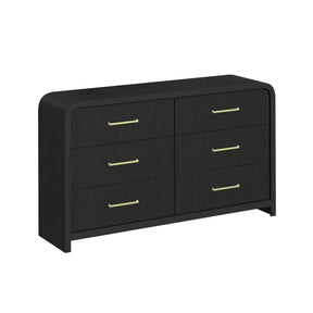  Elements International Ridgemont B-14440-8W-DR 6-Drawer Dresser IMAGE 1