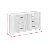  Elements International Ridgemont B-14440-8W-DR 6-Drawer Dresser IMAGE 12