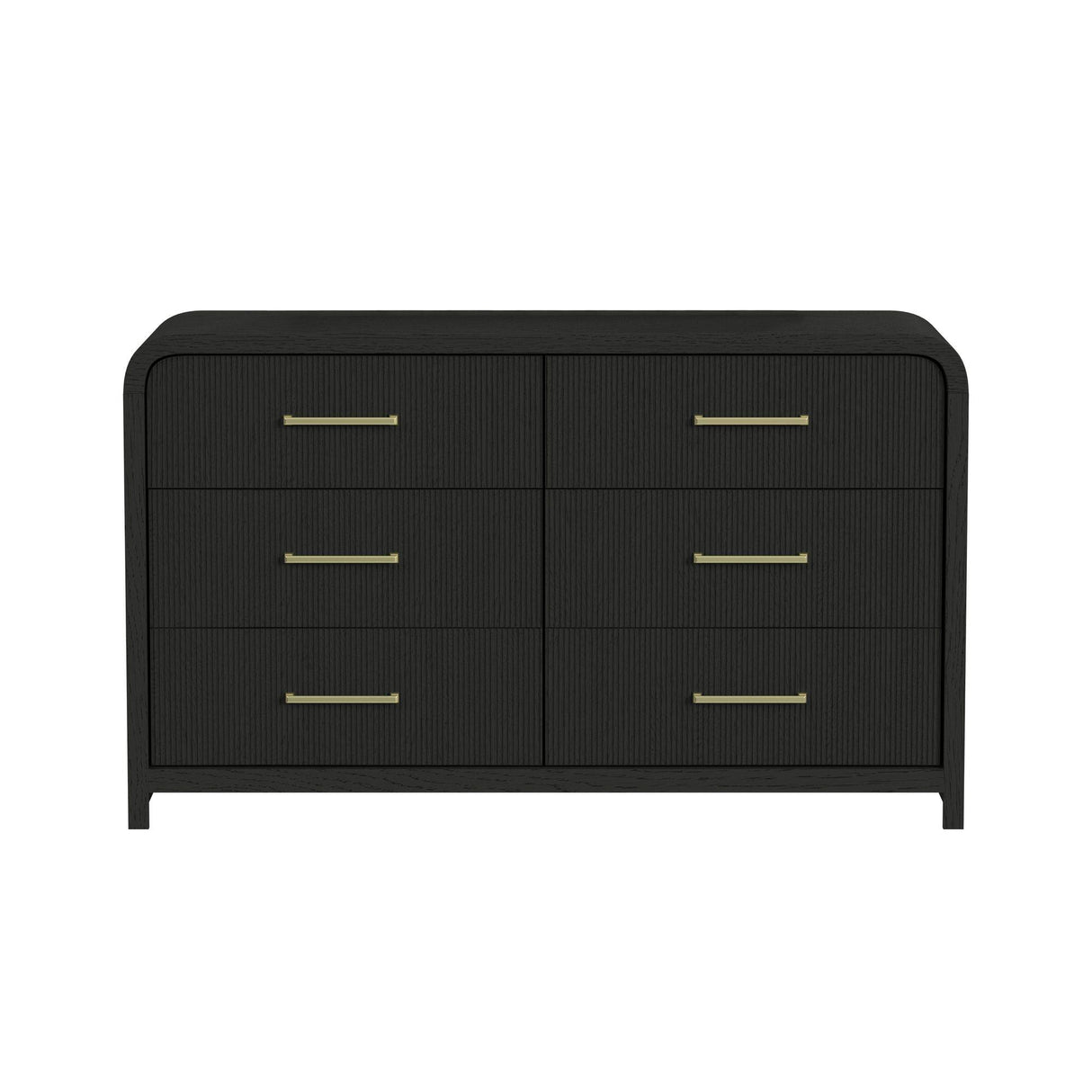  Elements International Ridgemont B-14440-8W-DR 6-Drawer Dresser IMAGE 2