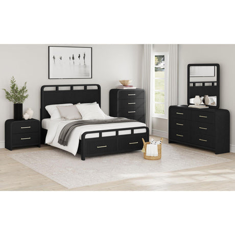  Elements International Ridgemont B-14440-8W-DR 6-Drawer Dresser IMAGE 7
