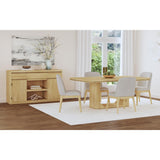  Elements International Rosalie D-16860-6-DT 72" Rectangular Dining Table IMAGE 3