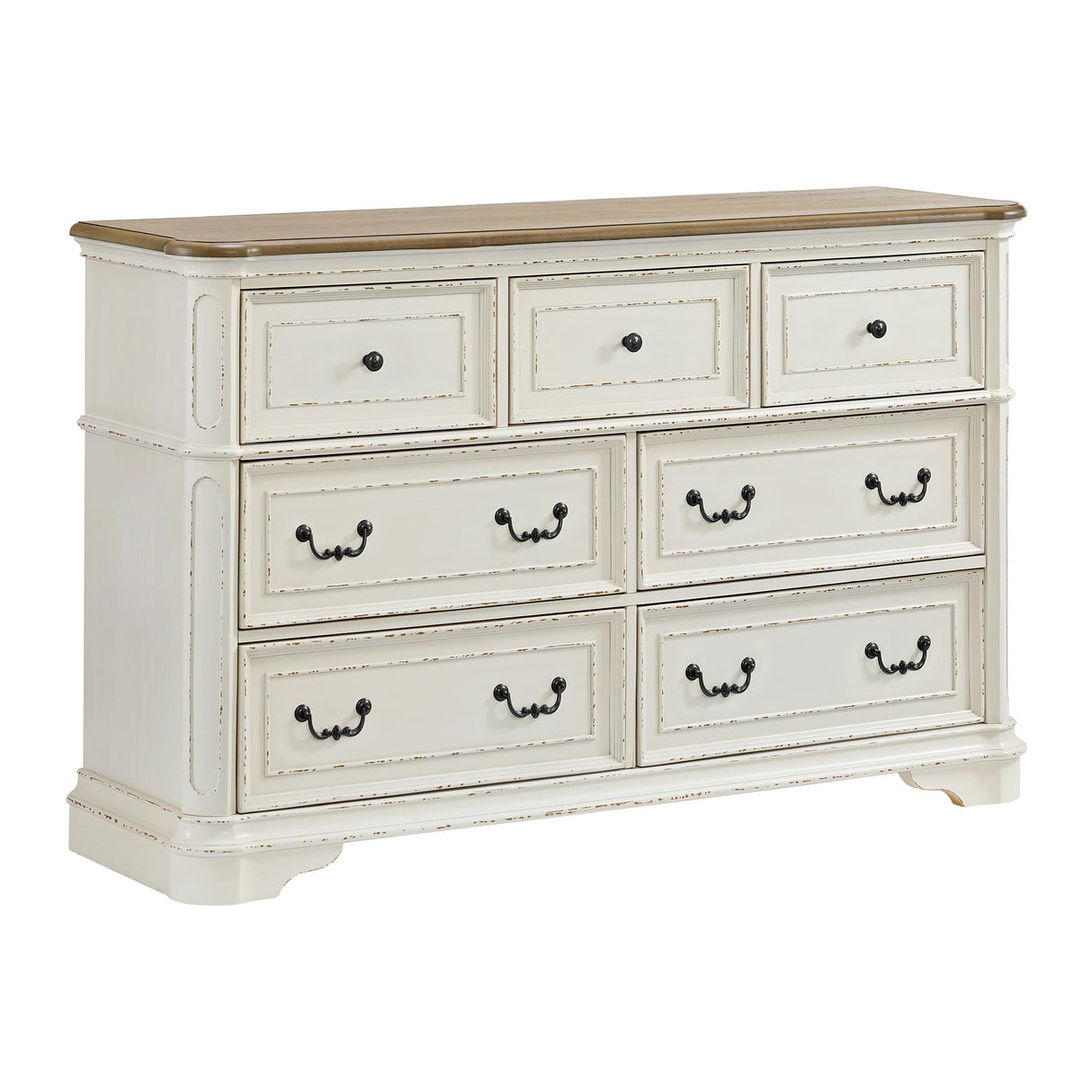  Elements International Bellevue B-10600-7-DR 7-Drawer Dresser IMAGE 1