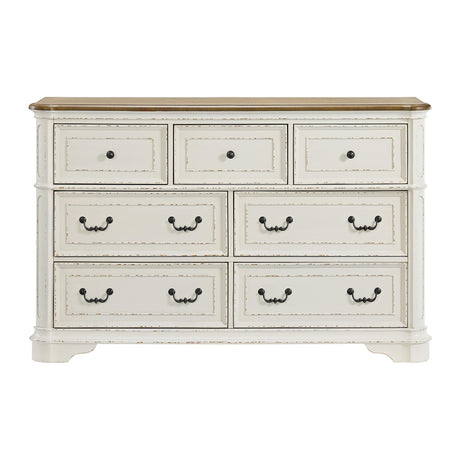  Elements International Bellevue B-10600-7-DR 7-Drawer Dresser IMAGE 2