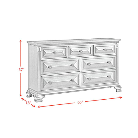  Elements International Bridgestone B-10980-7-DR 7-Drawer Dresser IMAGE 10