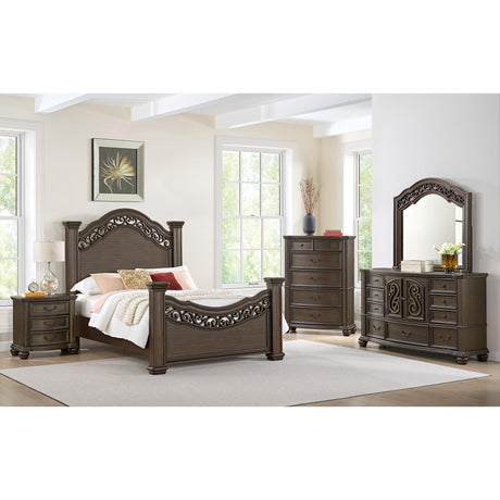 Elements International Brunswick B-13070-5-DR 7-Drawer Dresser IMAGE 5
