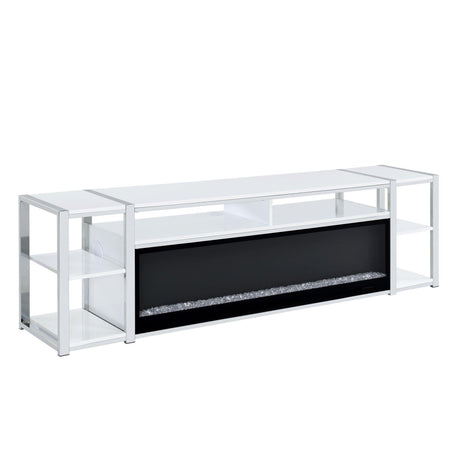  Elements International Midway LA-17270-7-FP 80" Tv Console IMAGE 1