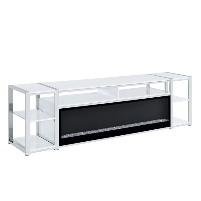  Elements International Midway LA-17270-7-FP 80" Tv Console IMAGE 1