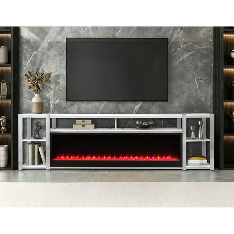  Elements International Midway LA-17270-7-FP 80" Tv Console IMAGE 5