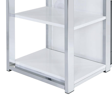  Elements International Midway LA-17270-7-FP 80" Tv Console IMAGE 9