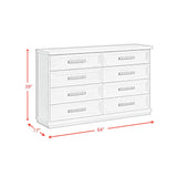  Elements International Avalanche B-11600-7-DR 8-Drawer Dresser IMAGE 9