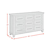  Elements International Canterbury B-13030-5-DR 9-Drawer Dresser IMAGE 9