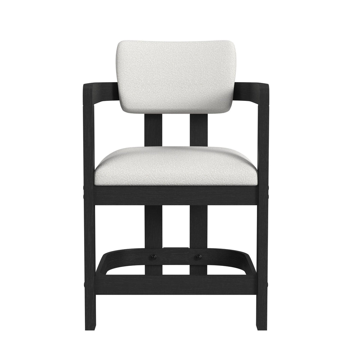  Elements International Portland D-1710-8-CST3 Arm Counter Stool IMAGE 2
