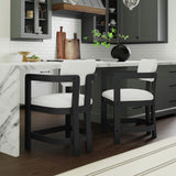  Elements International Portland D-1710-8-CST3 Arm Counter Stool IMAGE 5
