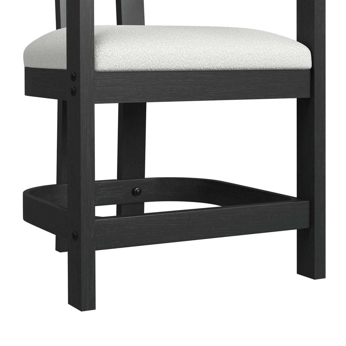  Elements International Portland D-1710-8-CST3 Arm Counter Stool IMAGE 7