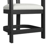 Elements International Portland D-1710-8-CST3 Arm Counter Stool IMAGE 7