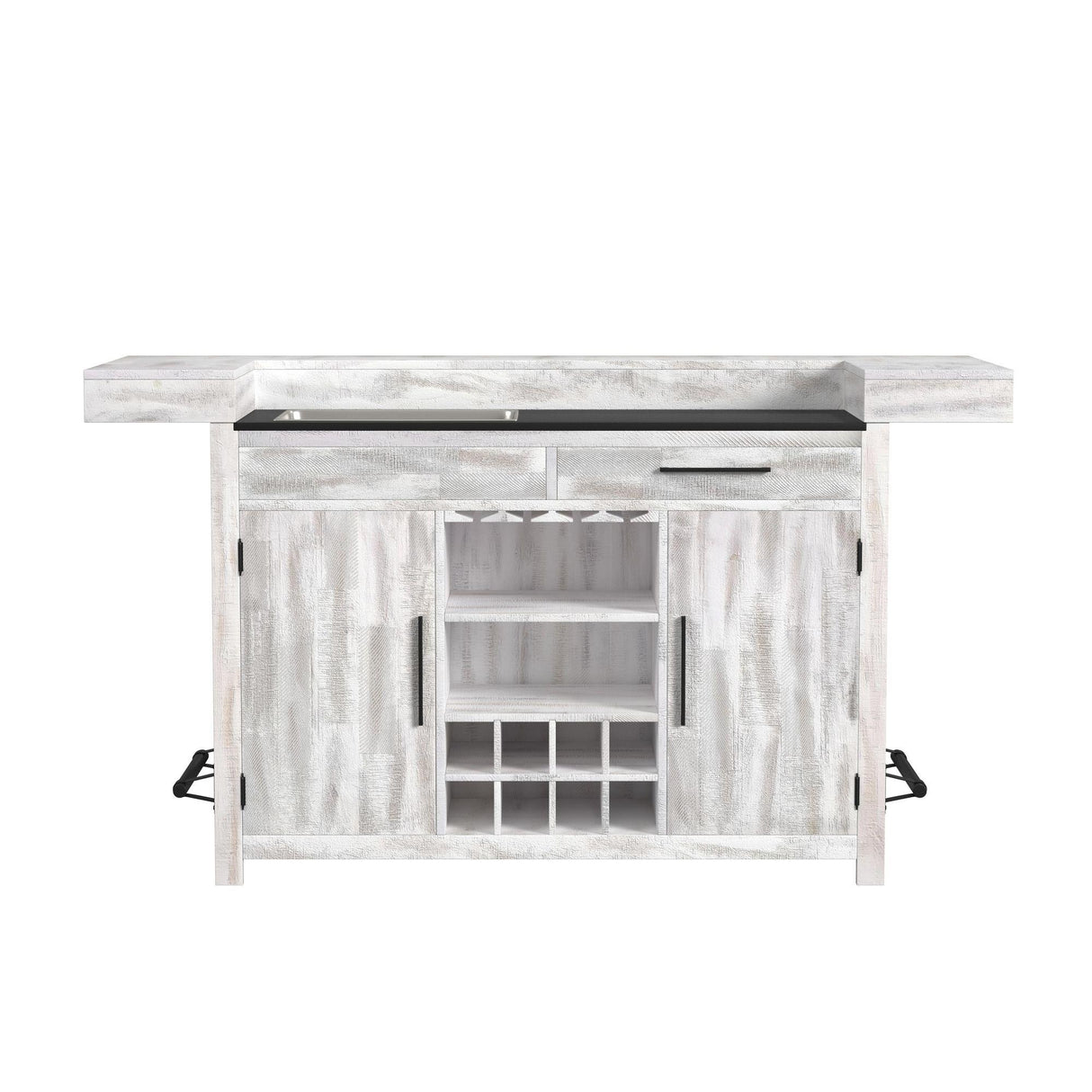  Elements International Rogen Rustic DA-12850-7-BT Bar Table IMAGE 2