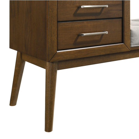  Elements International Malibu LA-4650-5-BN Bench IMAGE 6