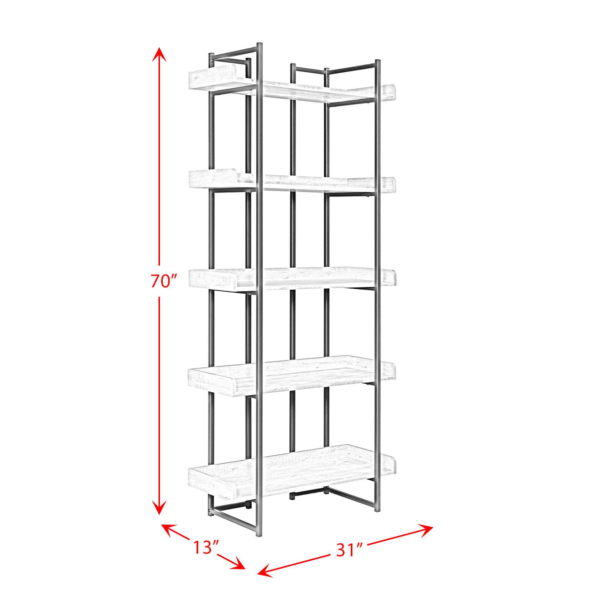  Elements International Preston CKPS300BS Bookshelf IMAGE 8