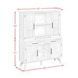  Elements International Rogen Rustic D-12850-7-BFHT Buffet & Hutch IMAGE 13