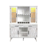  Elements International Rogen Rustic D-12850-7-BFHT Buffet & Hutch IMAGE 2