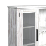  Elements International Rogen Rustic D-12850-7-BFHT Buffet & Hutch IMAGE 6