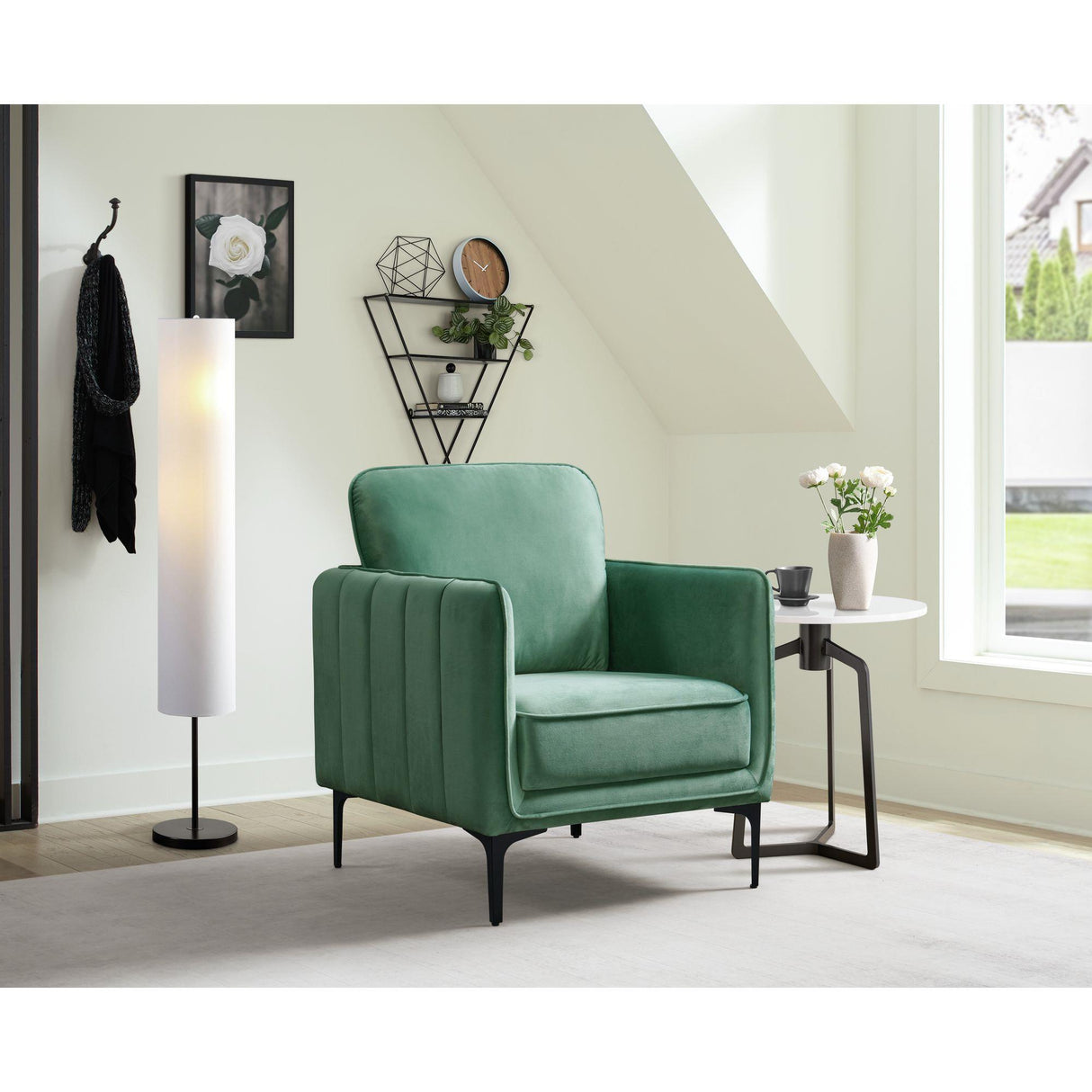  Elements International Rae U-4460-8562-100 Chair IMAGE 4