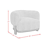  Elements International Sevilla U-15190-11300-100 Chair IMAGE 8