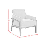  Elements International Ava U-15340-11242-100 Chair IMAGE 7