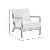  Elements International Marina U-13830-11240-100C Chair IMAGE 9