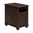  Elements International Wagner T-15740-5-CST Chairside Table IMAGE 1