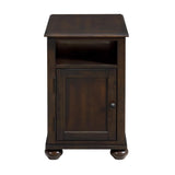  Elements International Wagner T-15740-5-CST Chairside Table IMAGE 2