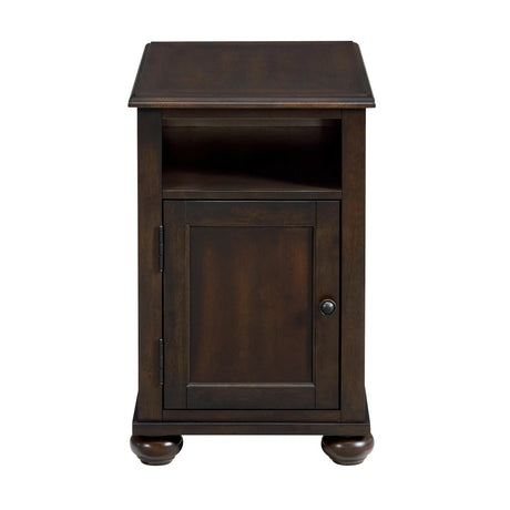  Elements International Wagner T-15740-5-CST Chairside Table IMAGE 2