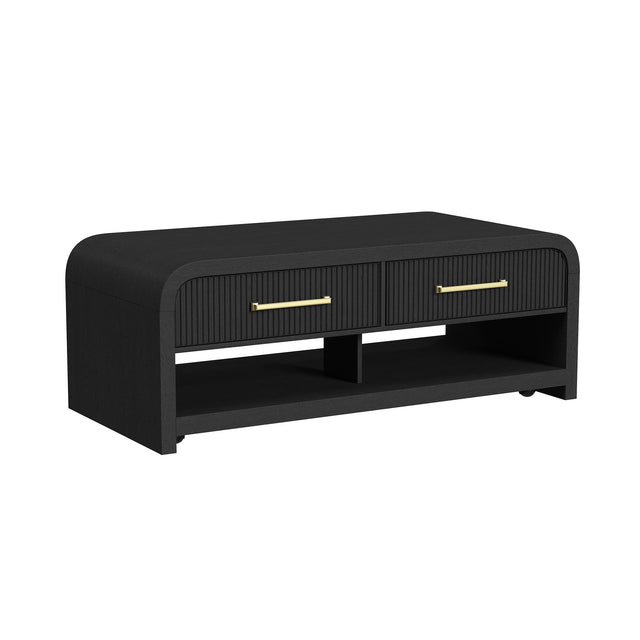  Elements International Ridgemont T-14440-8W-CT Coffee Table IMAGE 1