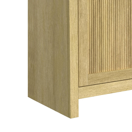  Elements International Ridgemont LA-14440-6-FP Complete 60" Fireplace Cabinet IMAGE 6