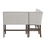  Elements International Seneca D-7670-5-CCBNC Counter 3 pc Corner Bench IMAGE 3