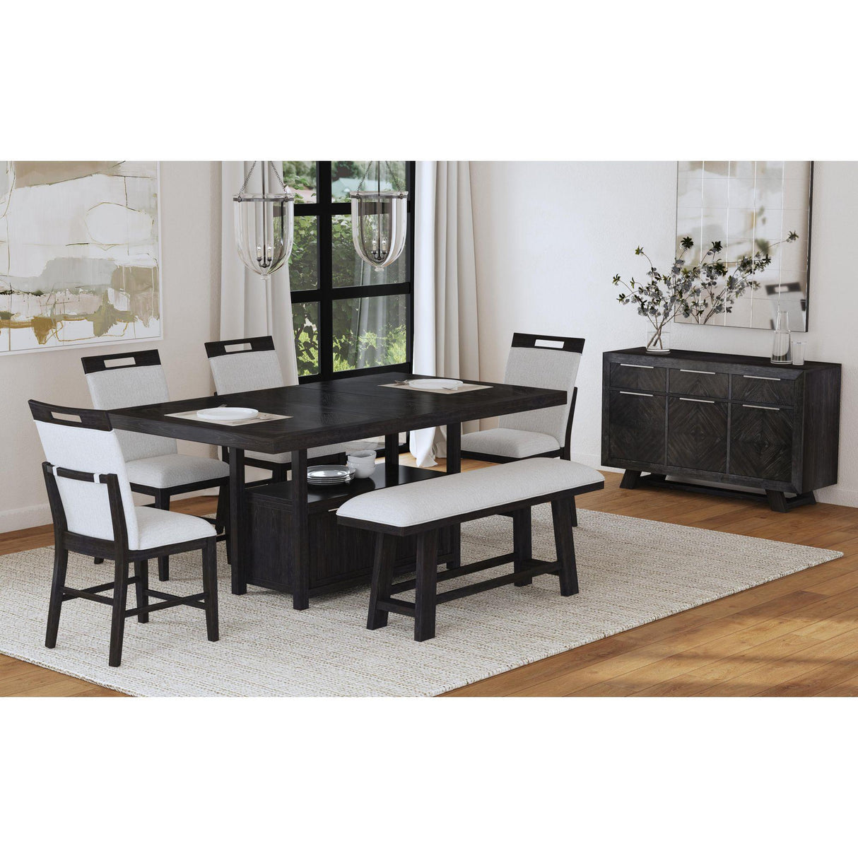  Elements International Transcend D-12980-3-CBN Counter Bench IMAGE 3
