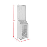  Elements International Hurricanes G-17920-8-DBCE Dartboard Cabinet IMAGE 13