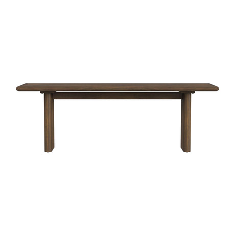  Elements International Brisbane D-16760-5-BN Dining Bench IMAGE 2