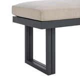  Elements International Playa O-16230-3-BN Dining Bench IMAGE 4