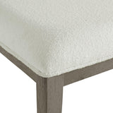  Elements International Versailles Contemporary D-3690-6-BN Dining Bench IMAGE 5