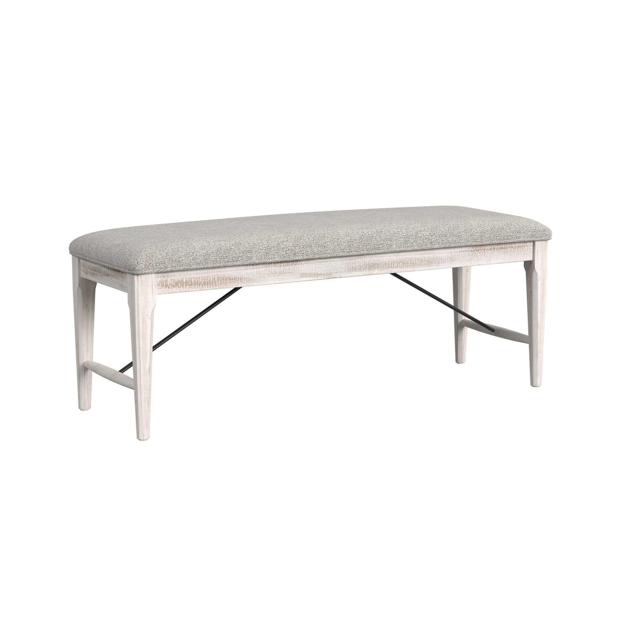  Elements International Rogen Rustic D-12850-7-BN Dining Bench IMAGE 1