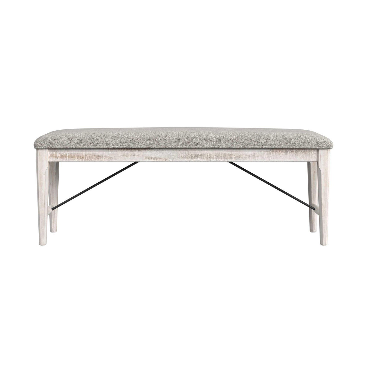  Elements International Rogen Rustic D-12850-7-BN Dining Bench IMAGE 2
