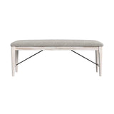  Elements International Rogen Rustic D-12850-7-BN Dining Bench IMAGE 2