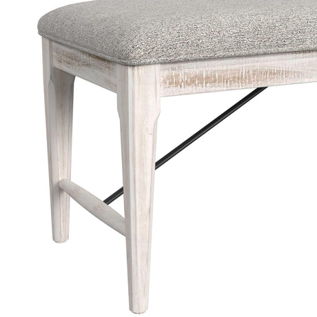  Elements International Rogen Rustic D-12850-7-BN Dining Bench IMAGE 4