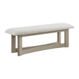  Elements International Elma D-9990-7-BN Dining Bench IMAGE 1